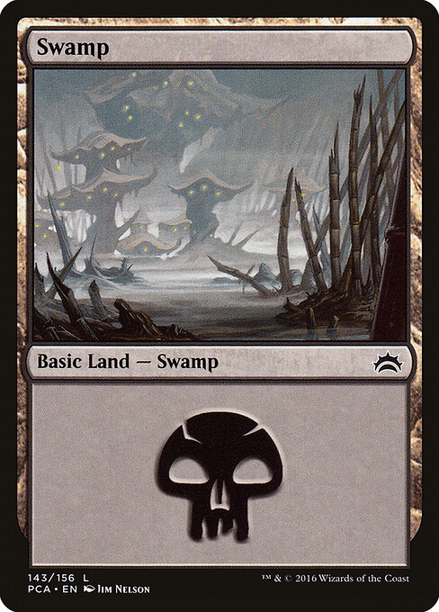 Swamp — Planechase Anthology #143, art by Jim Nelson