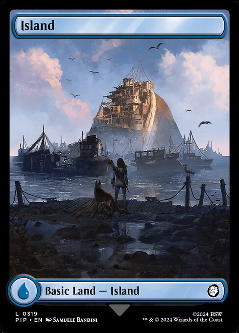 Island — Fallout #319, art by Samuele Bandini
