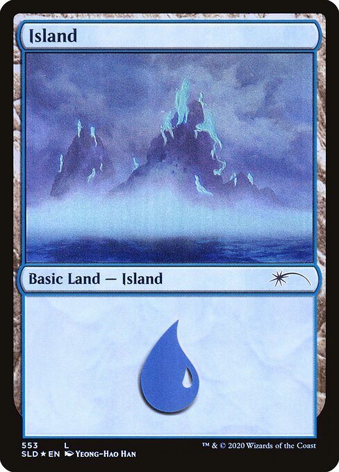 Island — Secret Lair Drop #553, art by Yeong-Hao Han