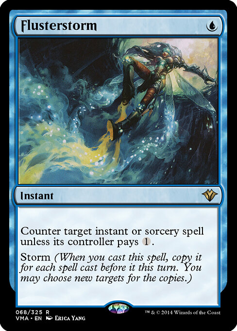 Flusterstorm — Vintage Masters #68, art by Erica Yang