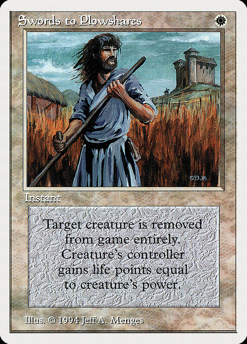 Swords to Plowshares — Summer Magic / Edgar #41, art by Jeff A. Menges