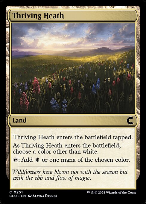 Thriving Heath — Ravnica: Clue Edition #251, art by Alayna Danner