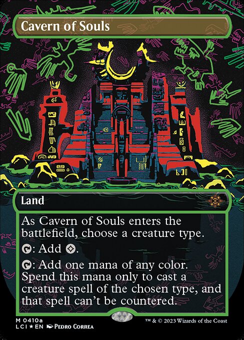 Cavern of Souls — The Lost Caverns of Ixalan #410a, art by Pedro Correa