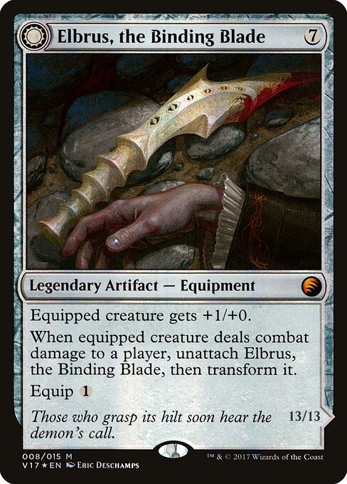 Elbrus, the Binding Blade // Withengar Unbound — From the Vault: Transform #8, art by Eric Deschamps