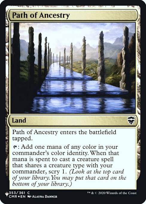 Path of Ancestry — The List #CMR-353, art by Alayna Danner