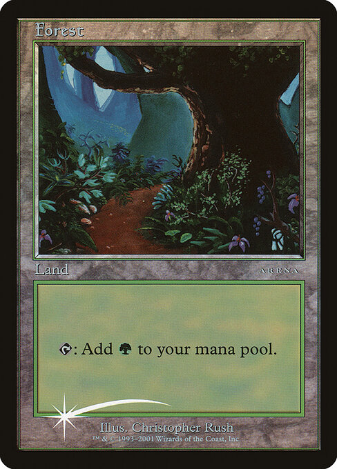 Forest — Arena League 2001 #11, art by Christopher Rush