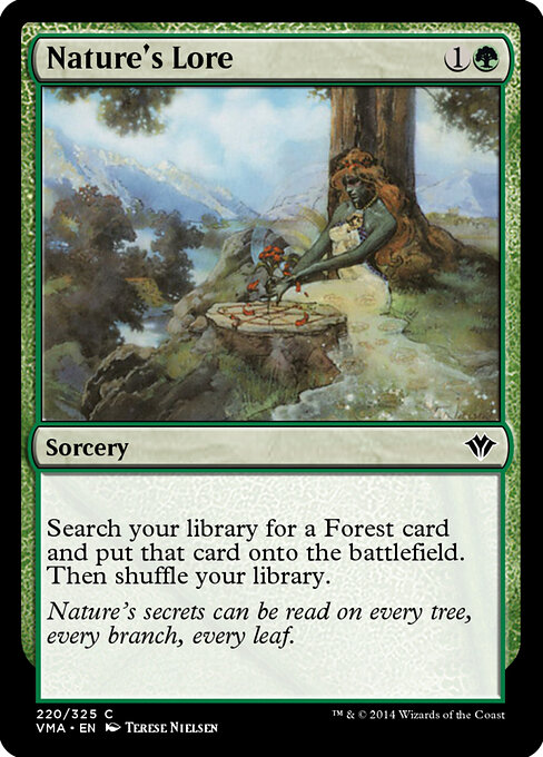 Nature's Lore — Vintage Masters #220, art by Terese Nielsen