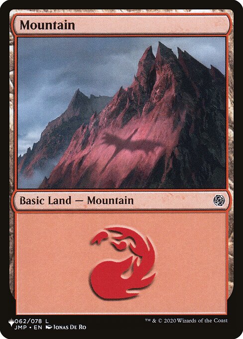 Mountain — The List #JMP-62, art by Jonas De Ro