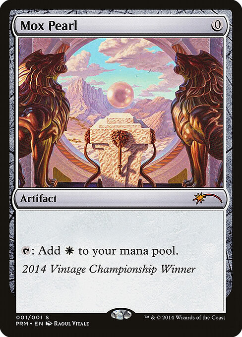 Mox Pearl — Vintage Championship #2014, art by Raoul Vitale