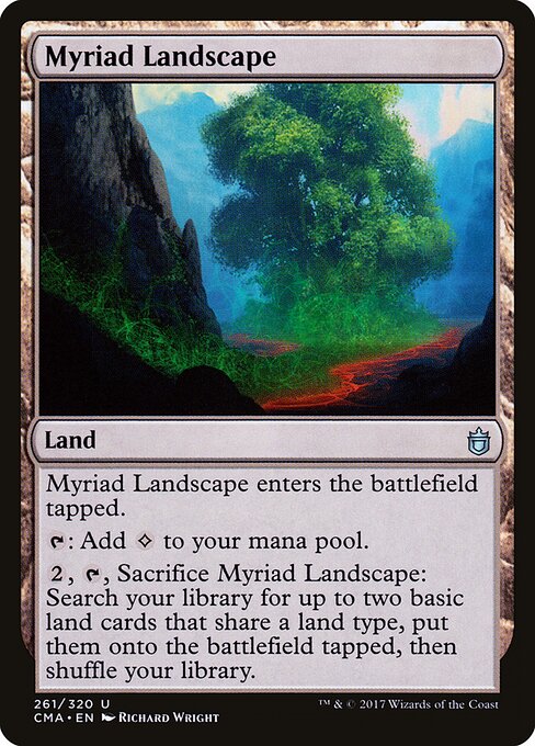 Myriad Landscape — Commander Anthology #261, art by Richard Wright