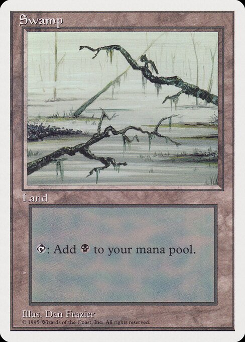 Swamp — Rivals Quick Start Set #59, art by Dan Frazier
