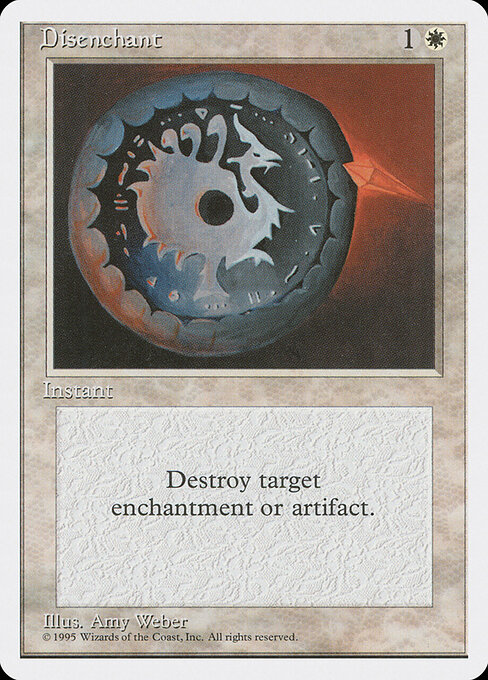 Disenchant — Fourth Edition #22, art by Amy Weber