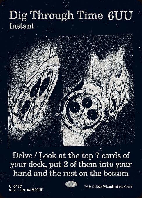 Dig Through Time — The Zeta Set #137, art by MSCHF