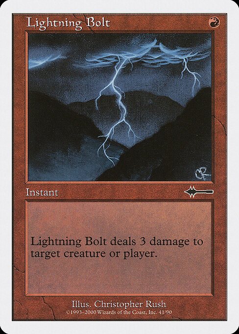 Lightning Bolt — Beatdown Box Set #41, art by Christopher Rush