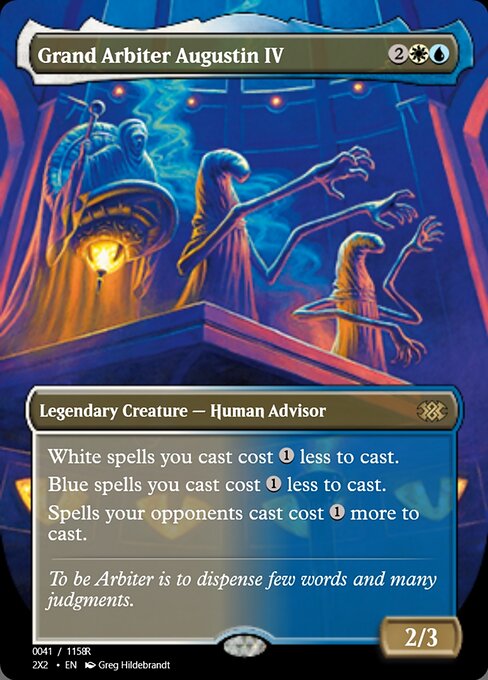 Grand Arbiter Augustin IV — Magic Online Promos #102295, art by Greg Hildebrandt