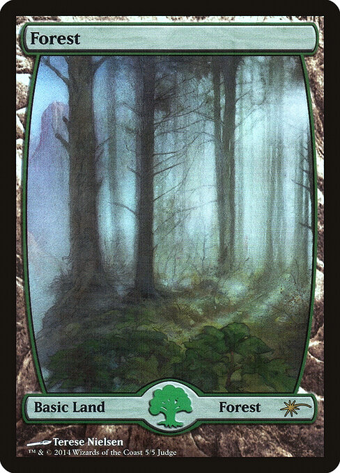 Forest — Judge Gift Cards 2014 #5★, art by Terese Nielsen