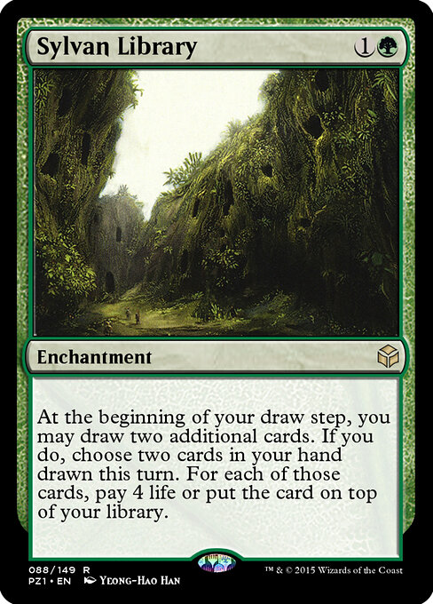 Sylvan Library — Legendary Cube Prize Pack #88, art by Yeong-Hao Han