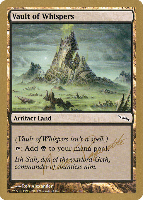 Vault of Whispers — World Championship Decks 2004 #ap286, art by Rob Alexander