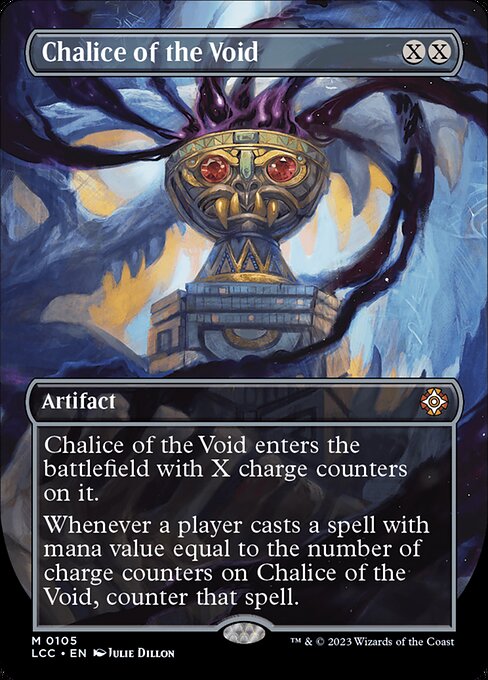 Chalice of the Void — The Lost Caverns of Ixalan Commander #105, art by Julie Dillon