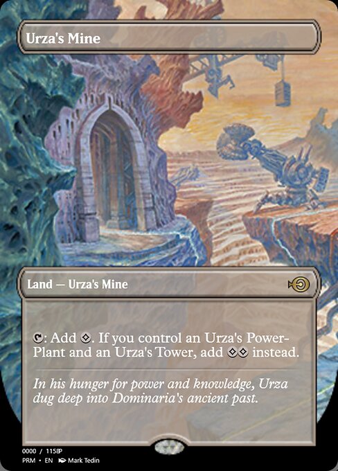 Urza's Mine — Magic Online Promos #82810, art by Mark Tedin