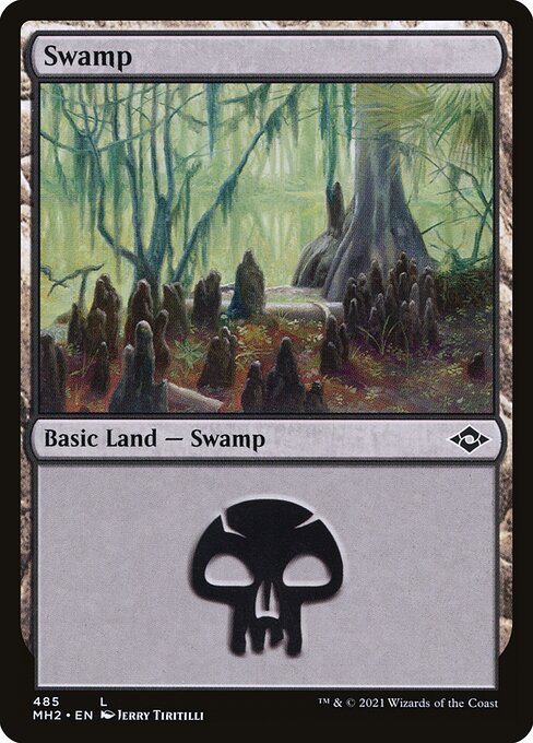 Swamp — Modern Horizons 2 #485, art by Jerry Tiritilli