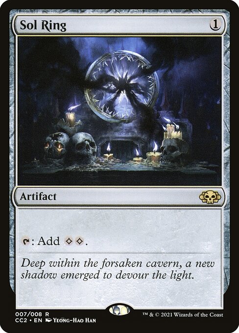 Sol Ring — Commander Collection: Black #7, art by Yeong-Hao Han