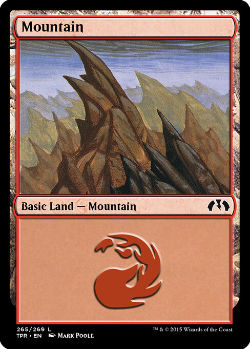Mountain — Tempest Remastered #265, art by Mark Poole