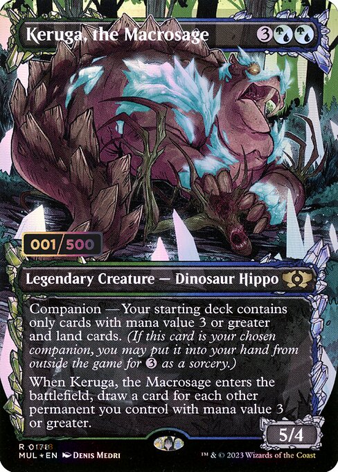 Keruga, the Macrosage — Multiverse Legends #178z, art by Denis Medri