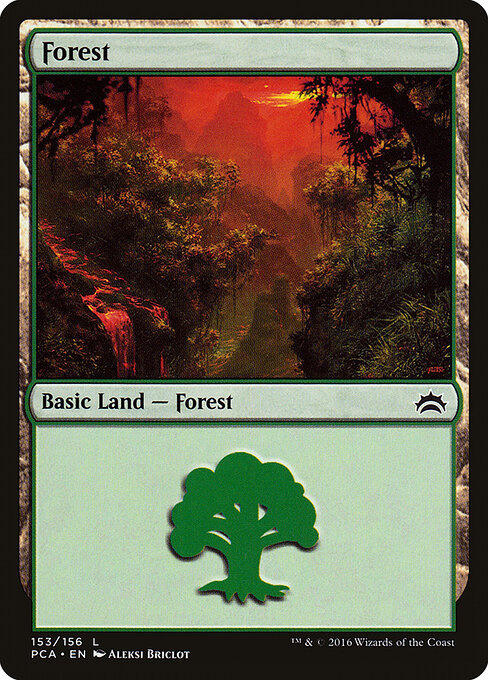 Forest — Planechase Anthology #153, art by Aleksi Briclot