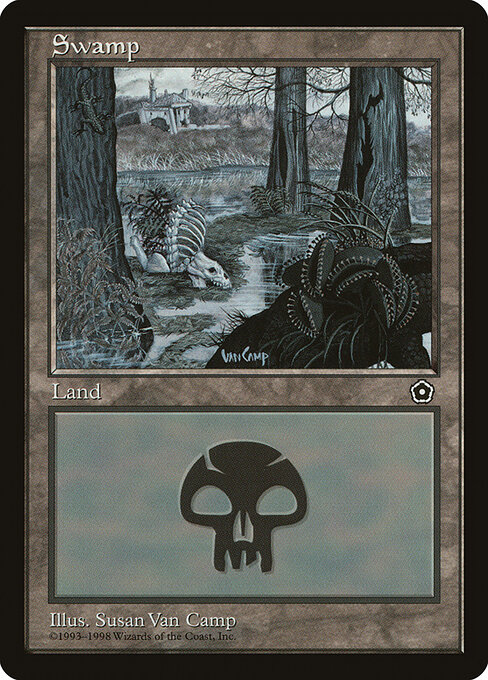 Swamp — Portal Second Age #158, art by Susan Van Camp