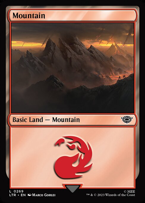 Mountain — The Lord of the Rings: Tales of Middle-earth #269, art by Marco Gorlei