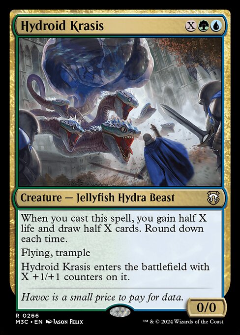 Hydroid Krasis — Modern Horizons 3 Commander #266, art by Jason Felix