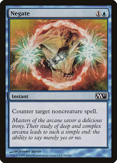 Negate — Magic 2011 #68, art by Jeremy Jarvis