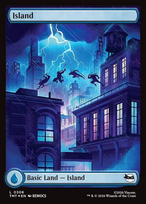 Island — Teenage Mutant Ninja Turtles #306, art by BEMOCS
