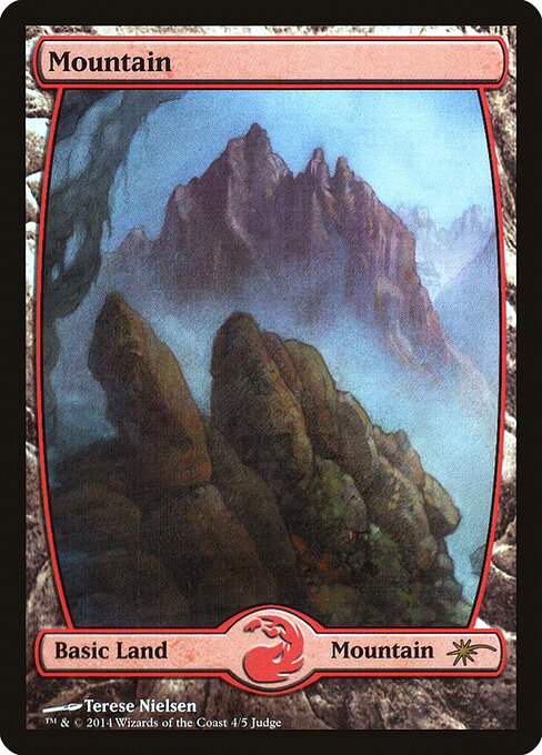 Mountain — Judge Gift Cards 2014 #4★, art by Terese Nielsen