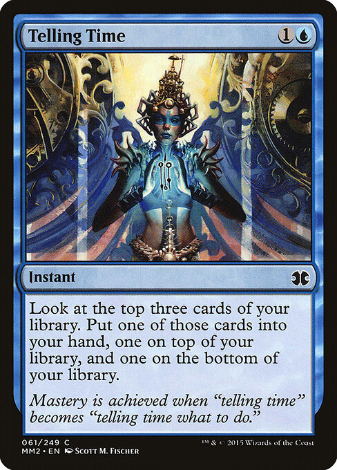 Telling Time — Modern Masters 2015 #61, art by Scott M. Fischer