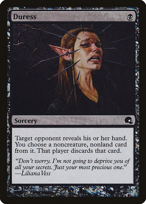 Duress — Premium Deck Series: Graveborn #13, art by Steven Belledin