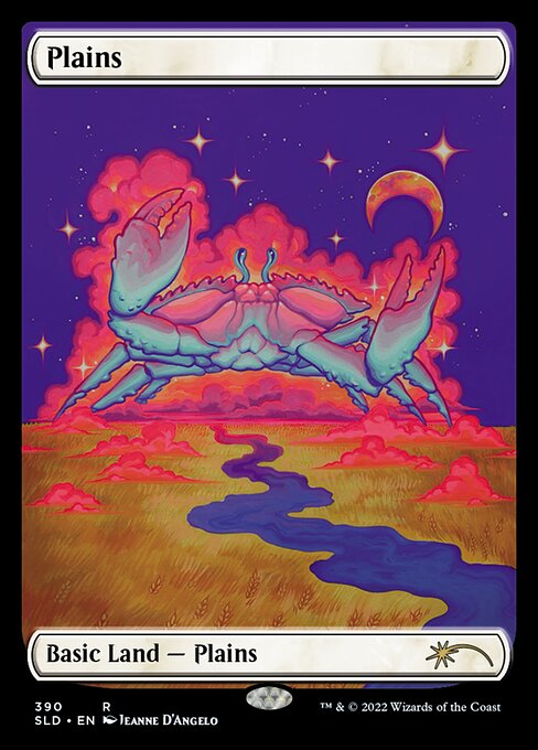 Plains — Secret Lair Drop #390, art by Jeanne D'Angelo