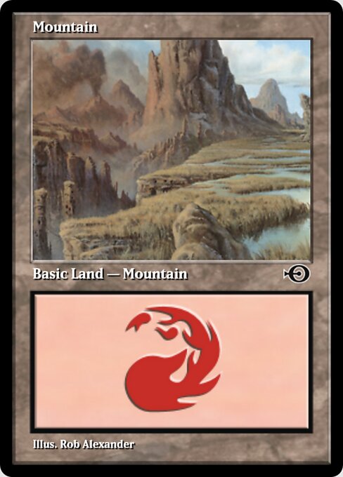Mountain — Magic Online Promos #31981, art by Rob Alexander