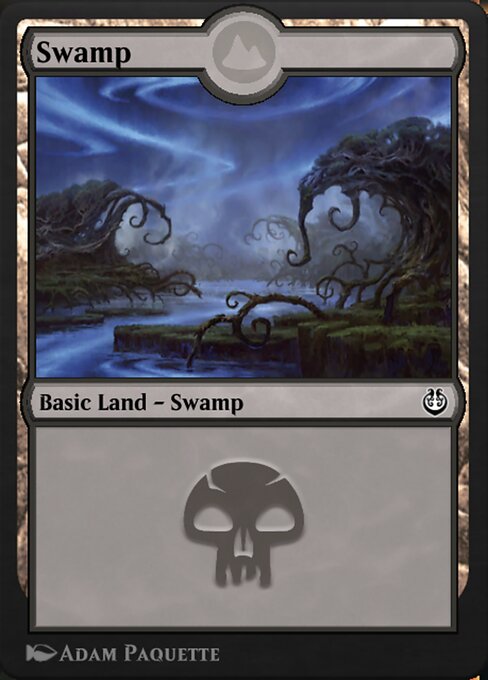Swamp — Kaladesh Remastered #295, art by Adam Paquette