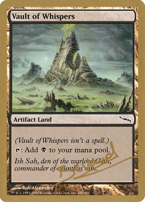 Vault of Whispers — World Championship Decks 2004 #mb286, art by Rob Alexander