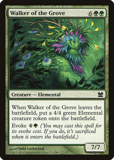 Walker of the Grove — Modern Masters #173, art by Todd Lockwood