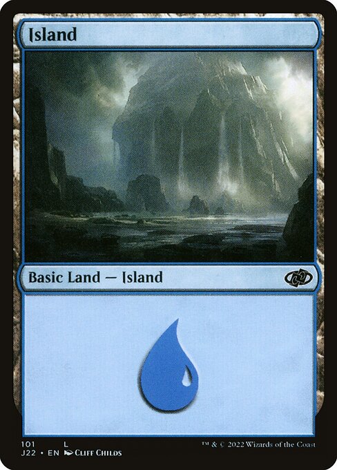 Island — Jumpstart 2022 #101, art by Cliff Childs