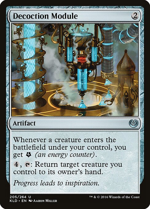 Decoction Module — Kaladesh #205, art by Aaron Miller