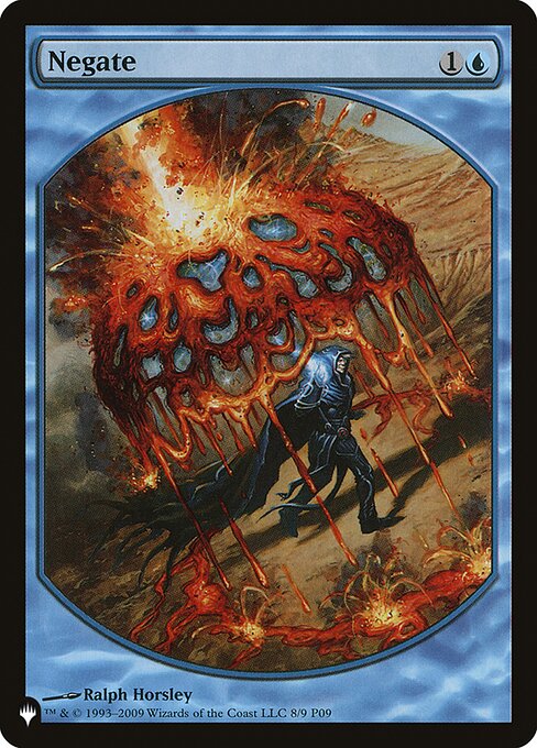 Negate — The List #P09-8, art by Ralph Horsley