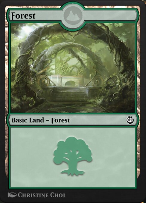 Forest — Kaladesh Remastered #301, art by Christine Choi