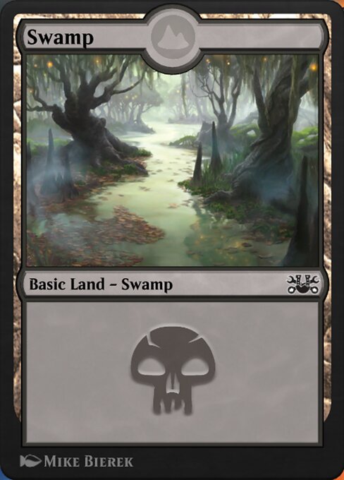 Swamp — MTG Arena Promos #228, art by Mike Bierek