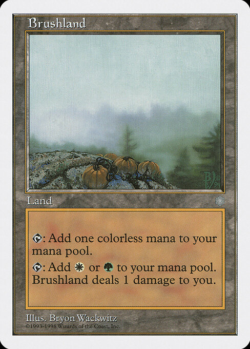 Brushland — Anthologies #71, art by Bryon Wackwitz