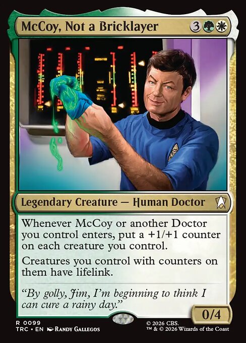 McCoy, Not a Bricklayer