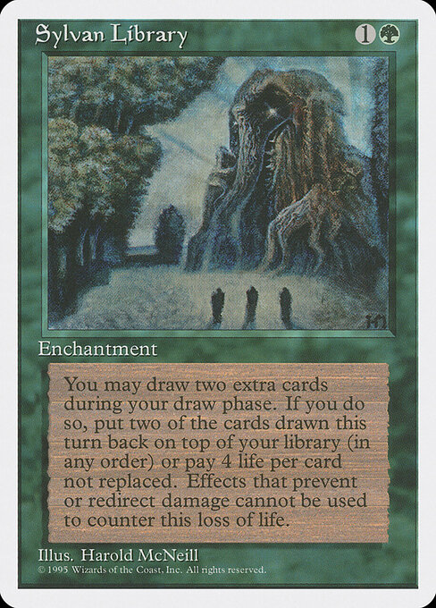 Sylvan Library — Fourth Edition #273, art by Harold McNeill